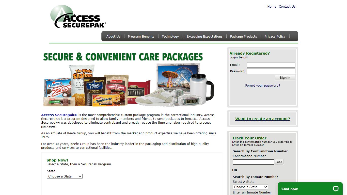 Monroe County Package Program - NY - Access Securepak